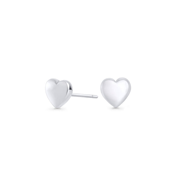 Boucles d'oreilles Fixes Coeur