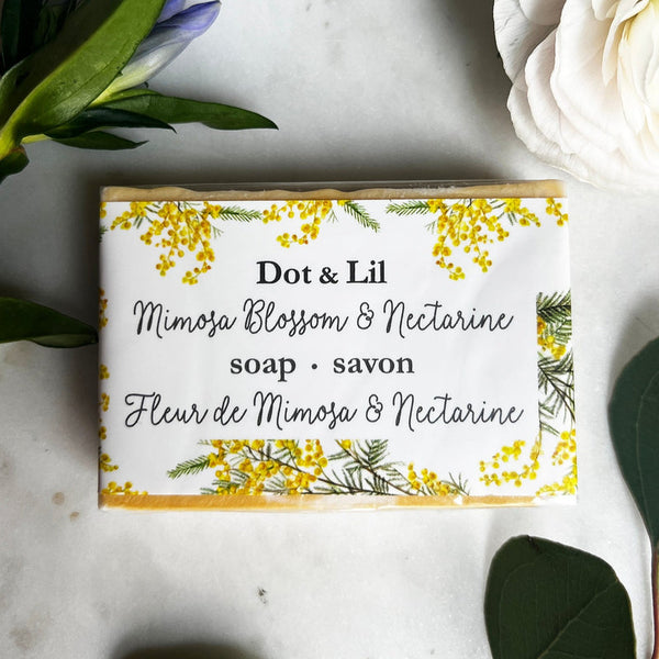 Kit cadeau Dot&Lil Lait|savon Mimosa