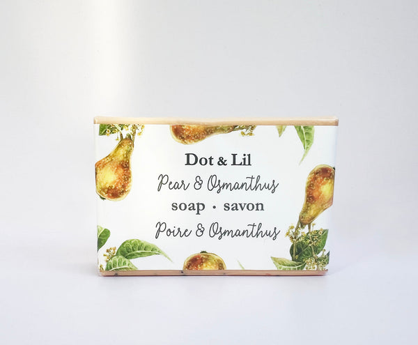 Bar Soap - Osmanthus Pear