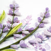 Carte de vœux bouquet de lavande en papier quillé