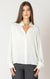 Casual button-front blouse