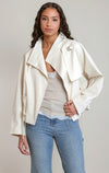 BUCKLE-NECK SHORT JACKET