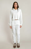 SOFT RIBBED HOODIE
