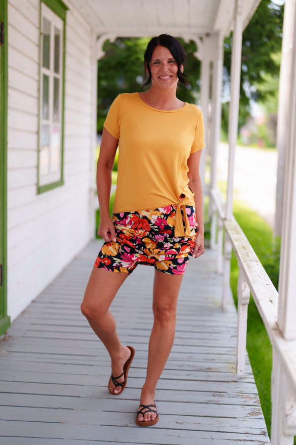 Cocktail skirt-shorts