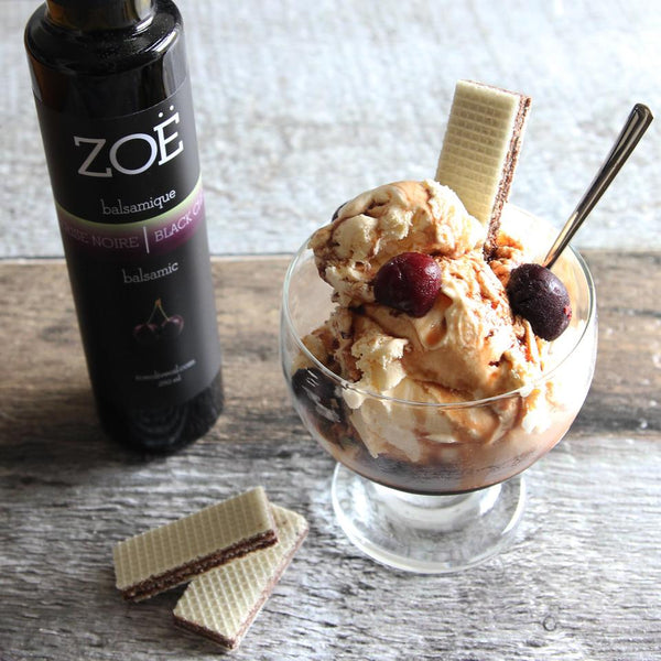 Vinaigre balsamique infusé à la cerise 250ml | Zoé | La Maison du Bleuet