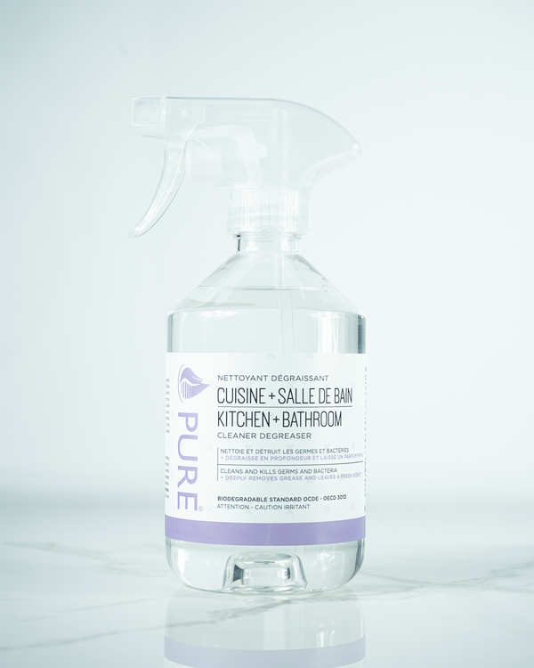 Kitchen and bathroom degreaser cleaner