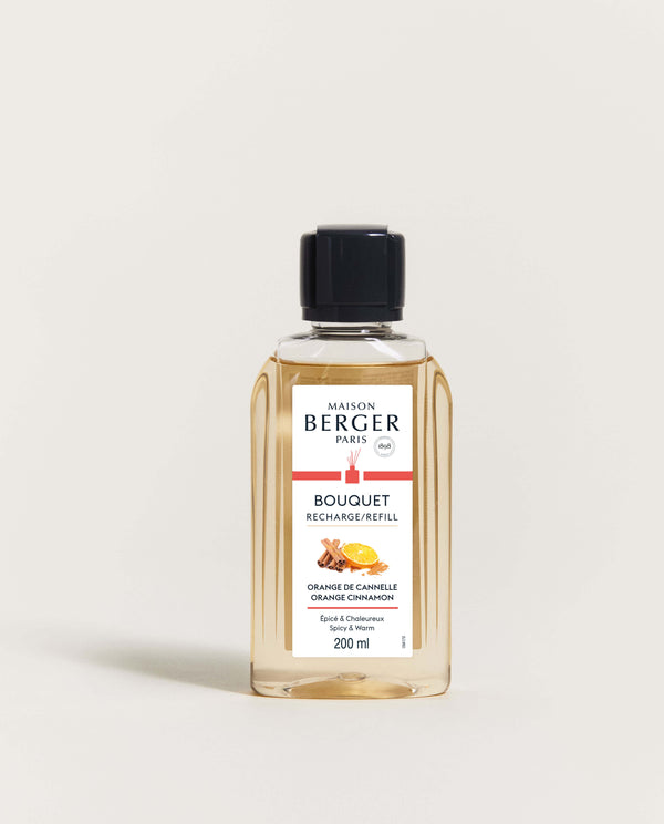 Recharge pour bouquet parfumé – Orange de cannelle – Maison Berger