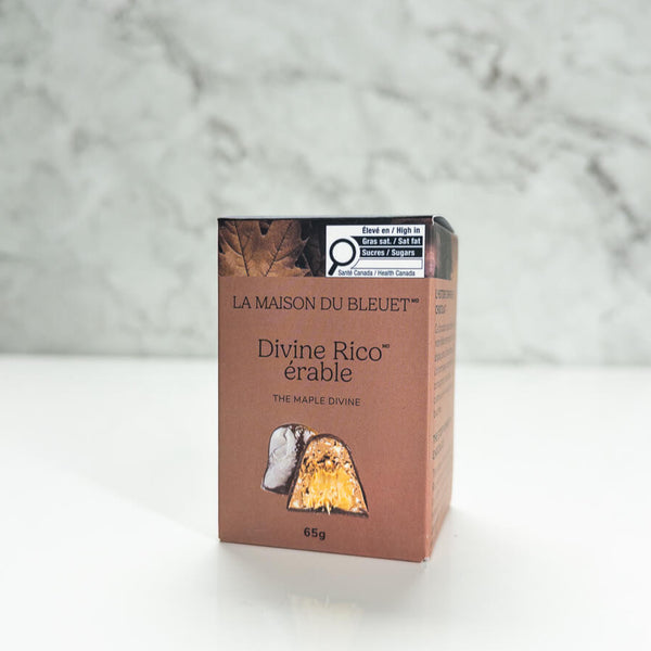 Boite de chocolat Divine Rico® à l'érable