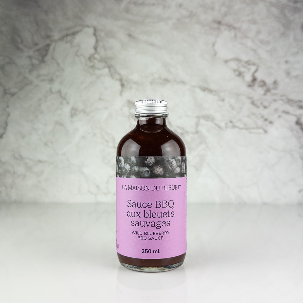 Sauce BBQ aux bleuets sauvages