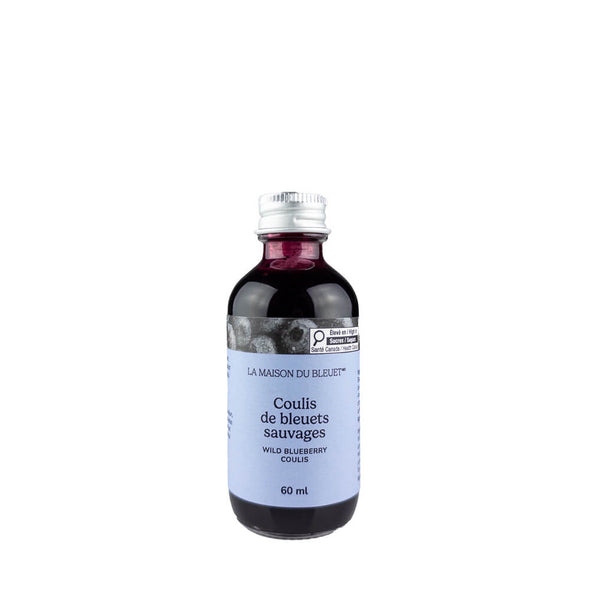 Coulis de bleuets sauvages