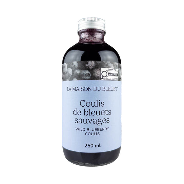Coulis de bleuets sauvages