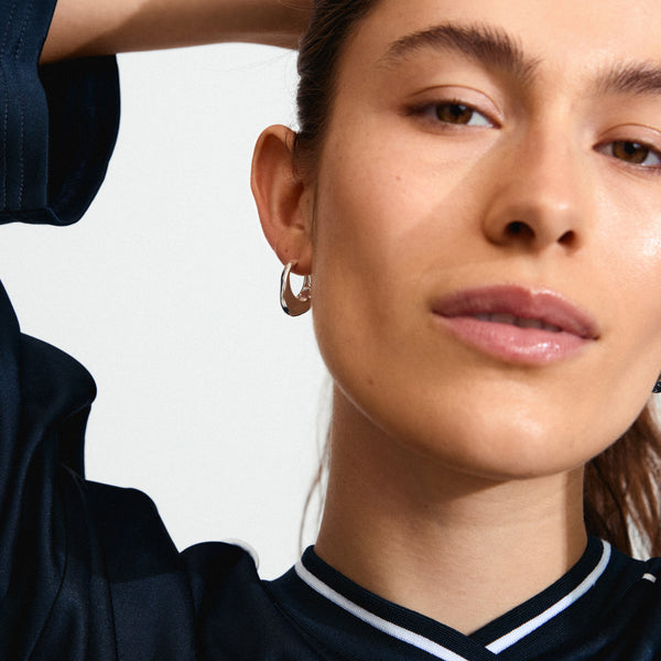 DUNE earrings silver-plated