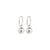 Boucles d’oreilles : Air : Plaqué argent