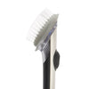 Brosse de cuisine distributrice de savon Steel