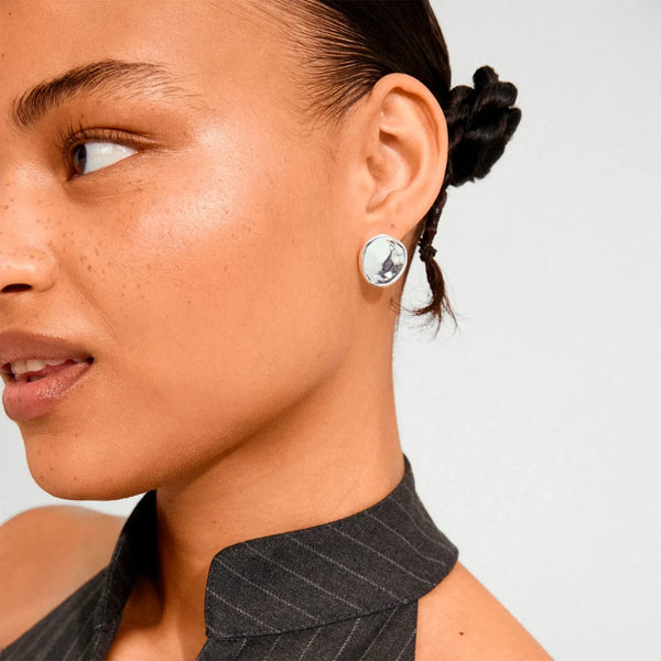 SPARKLE silver-plated earrings