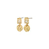 Boucles d’oreilles Fire Plaqué or