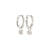 (W) Boucles d’oreilles Fire Plaqué argent