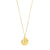 Collier HAZE plaqué or
