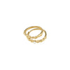 SHIFT gold-plated ring