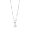 SHIFT 2 in 1 necklace set, silver plated