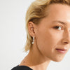 SHIFT perle boucles d’oreilles plaqué argent