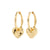 Boucles d’oreilles NOVA plaqué or