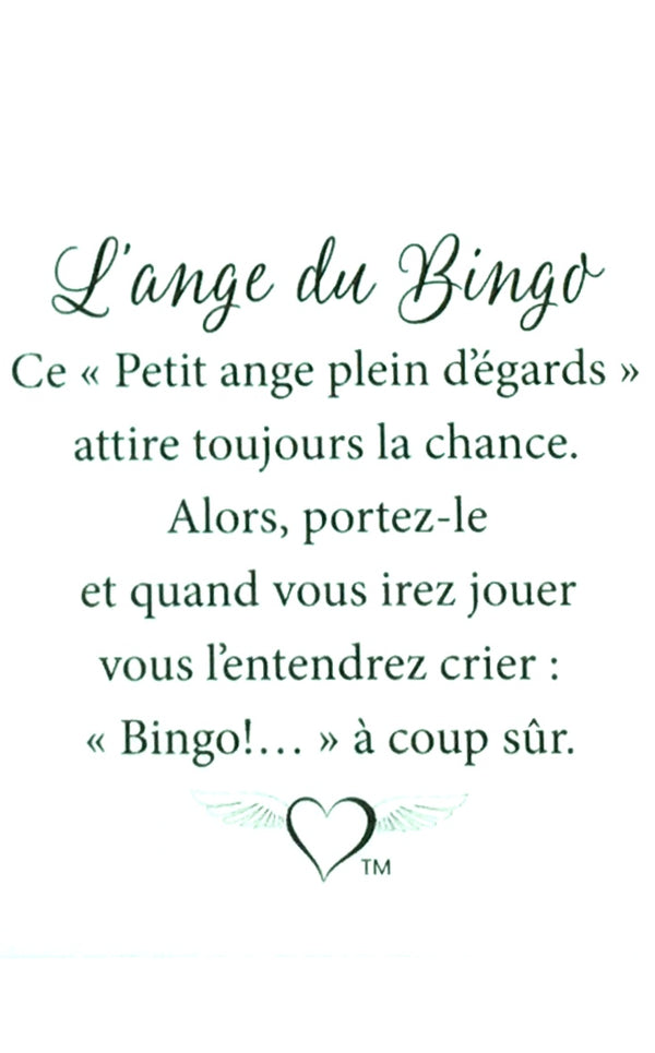 Épinglette Ange : Bingo