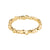 SUNSET recycled bracelet gold-plated