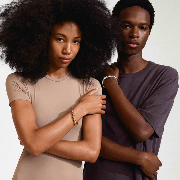 SUNSET recycled bracelet silver-plated