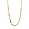 SENSE collier plaqué or