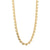 SENSE collier plaqué or