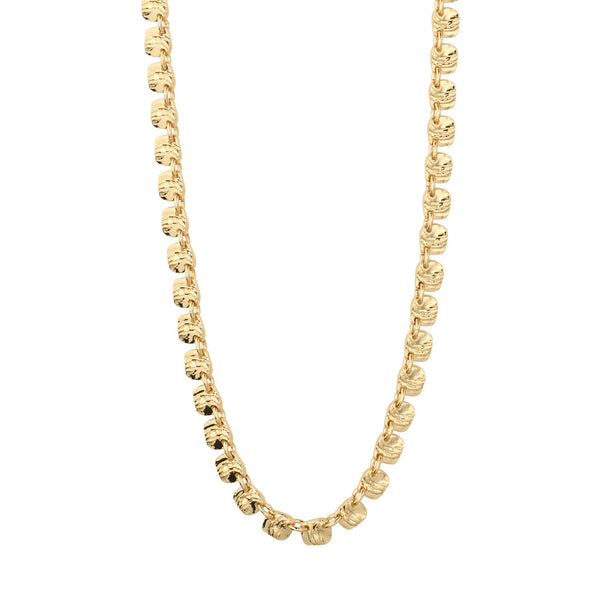 SENSE collier plaqué or