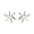 Boucles d’oreilles PRISM plaquées argent