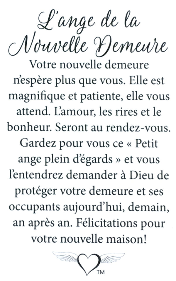 Épinglette Ange : Nouvelle Demeure