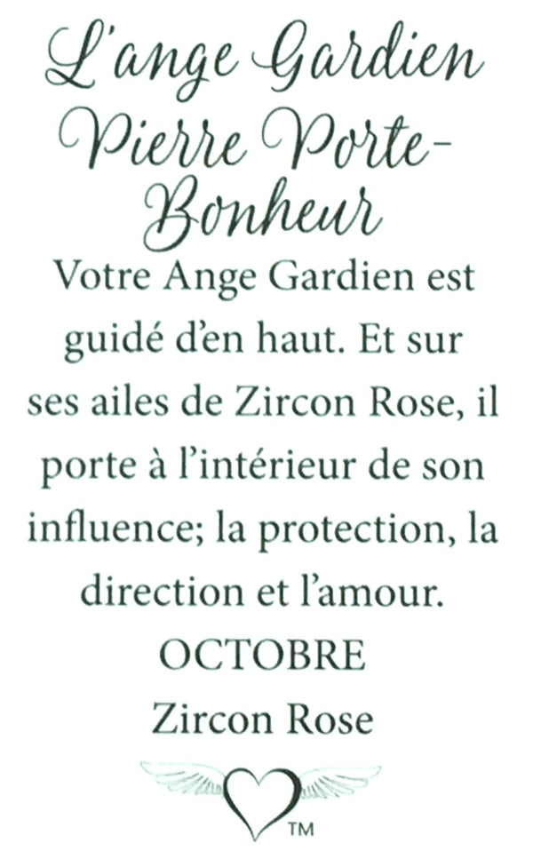 Épinglette Ange : Gardien Pierre (Octobre)