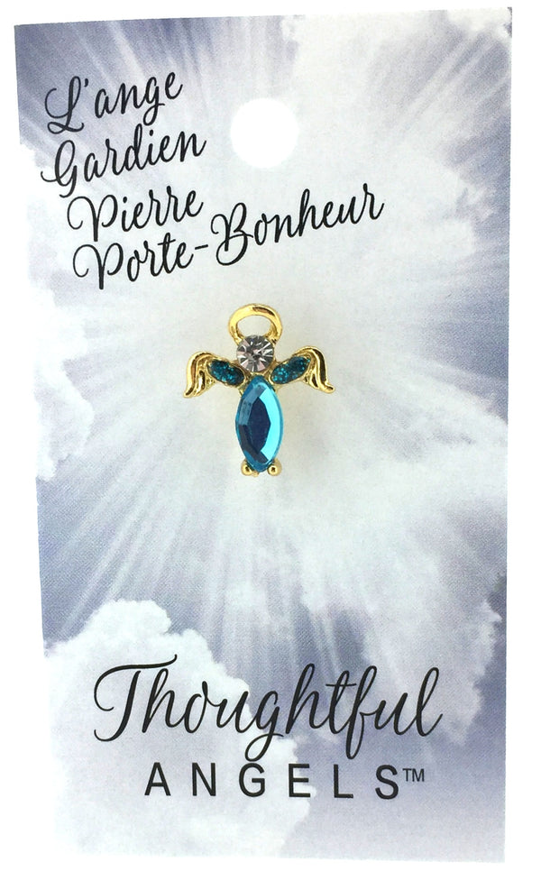 Épinglette Ange : Gardien Pierre (Décembre)