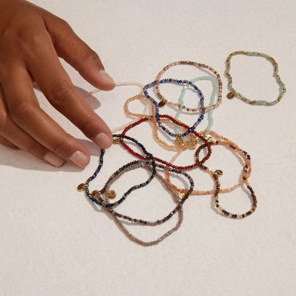 Bracelet Indie gris foncé