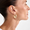 AUTUMN chunky retro anneaux boucles d'oreille