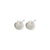 Boucles d’oreilles OPAL en coquillage recyclé plaquées argent