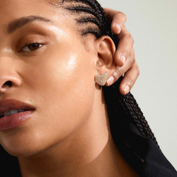 DUNE silver-plated earrings