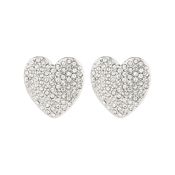 DUNE heart earrings gold- plated