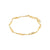 ARIF ankle chain gold-plated