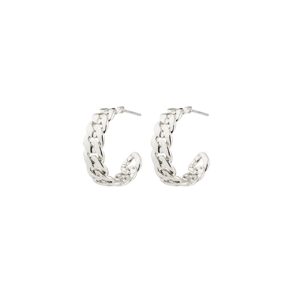 MAYER silver-plated earrings