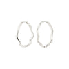 LARKIN boucles d’oreilles plaqué argent