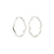 LARKIN boucles d’oreilles plaqué argent