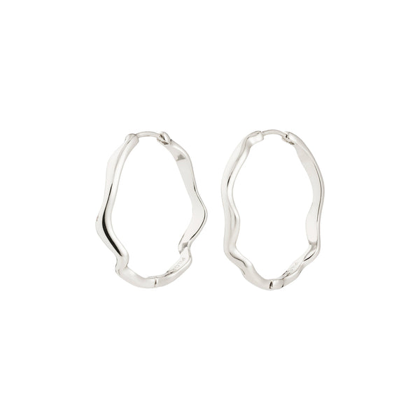 LARKIN boucles d’oreilles plaqué argent