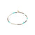 ALISON mint, gold-plated bracelet