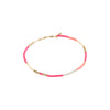 ALISON pink, gold-plated bracelet