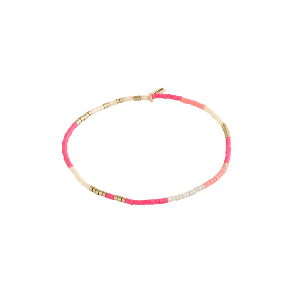 ALISON pink, gold-plated bracelet