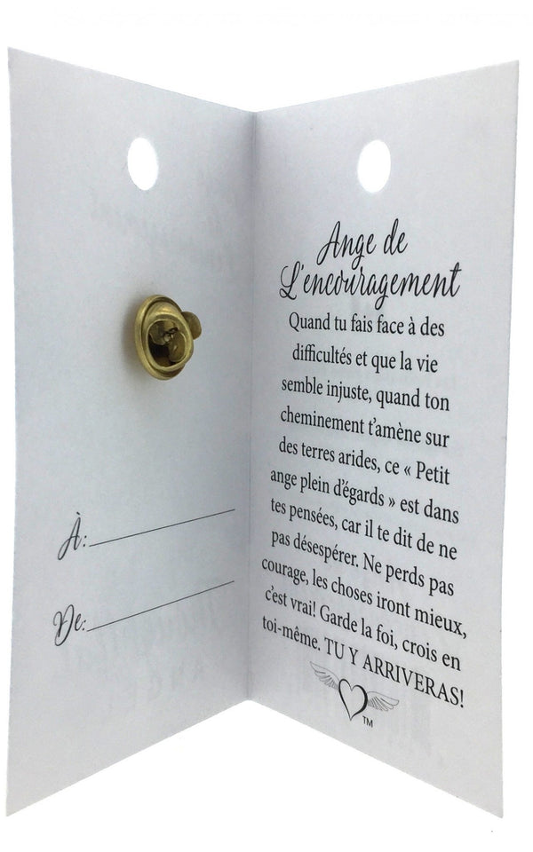 Épinglette Ange : l'Encouragement